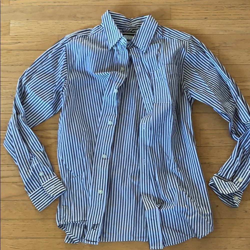 Striped Button-Down